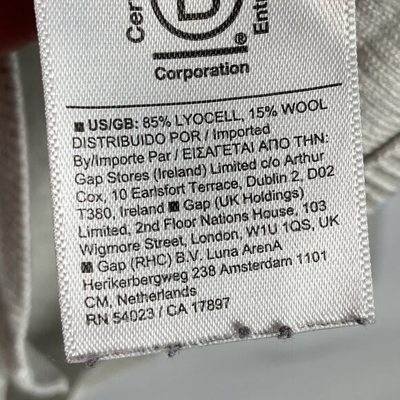 Athleta Womens Button Up Wool Blend Cardigan light Heathered Grey Medium - Picture 8 of 12